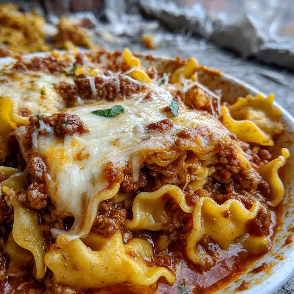 Crock Pot Lasagna Soup