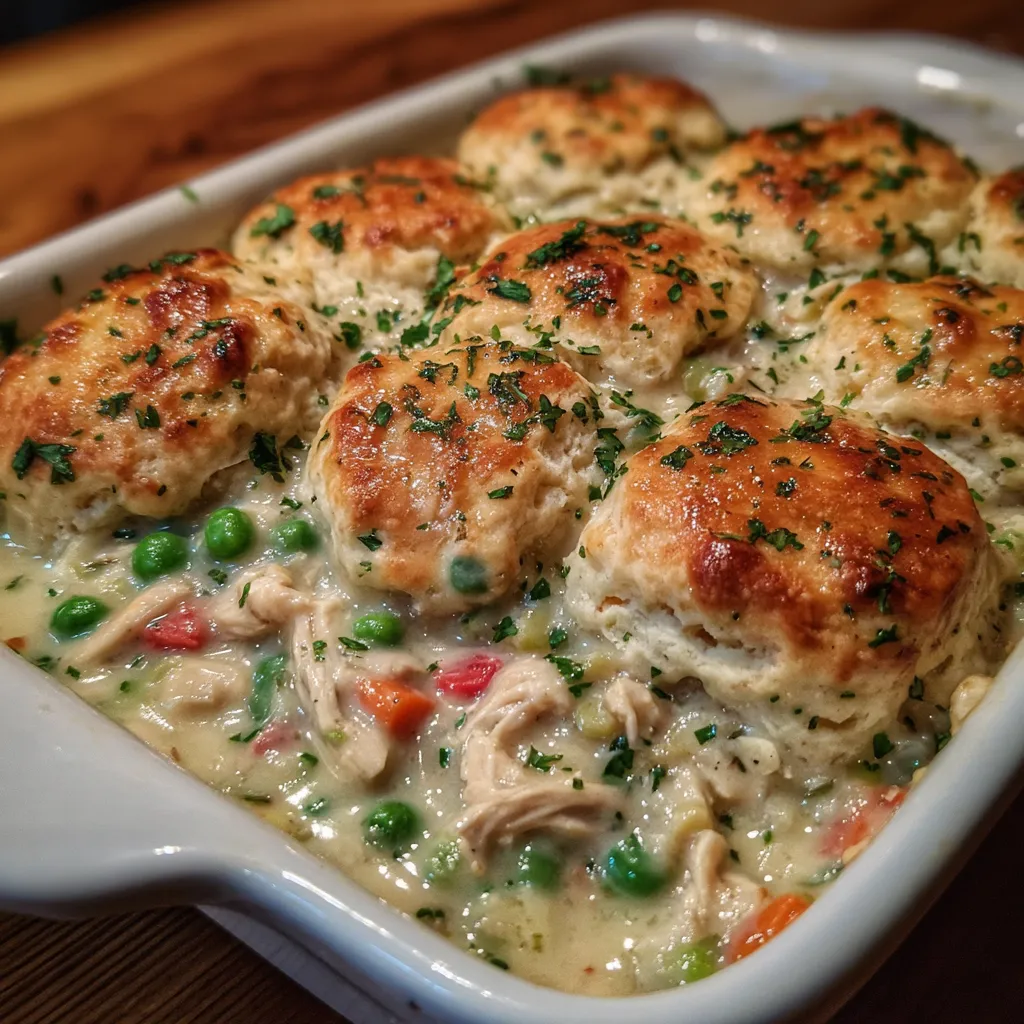 Easy Homemade Chicken Pot Pie Casserole