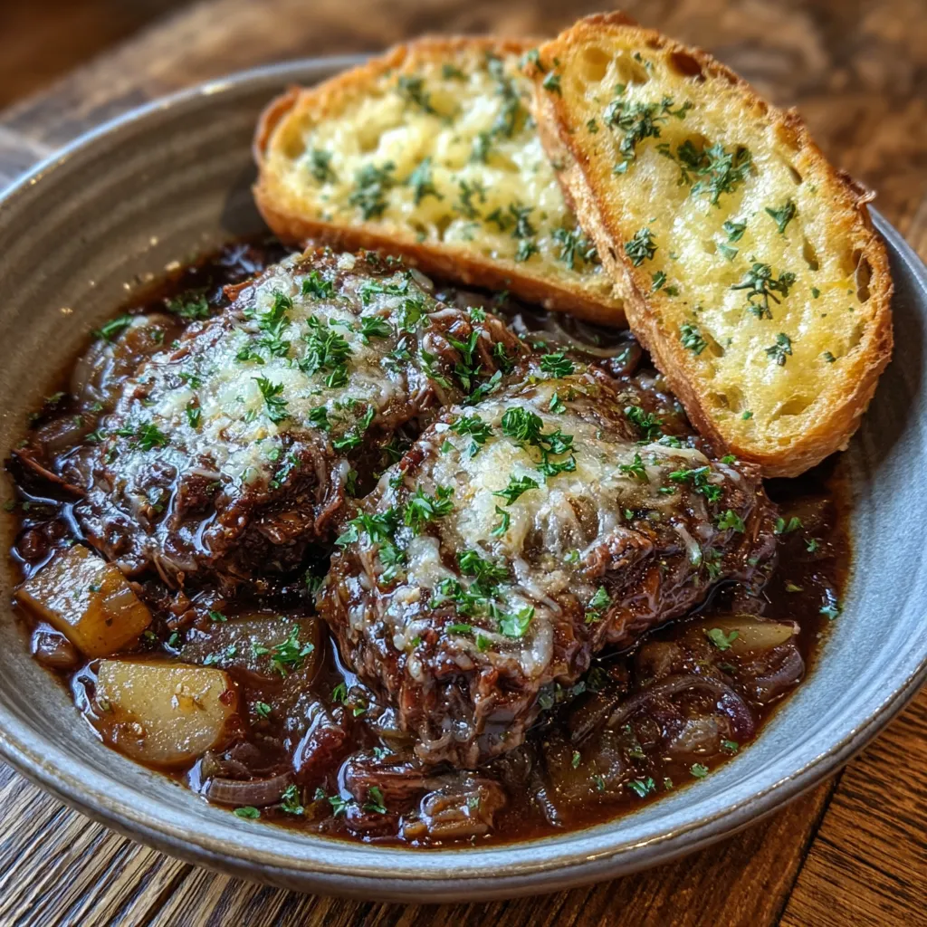 French Onion Beef Stew