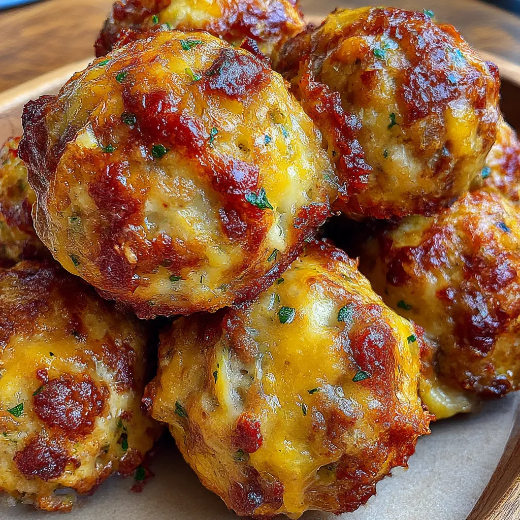 Stuffing Sausage Balls