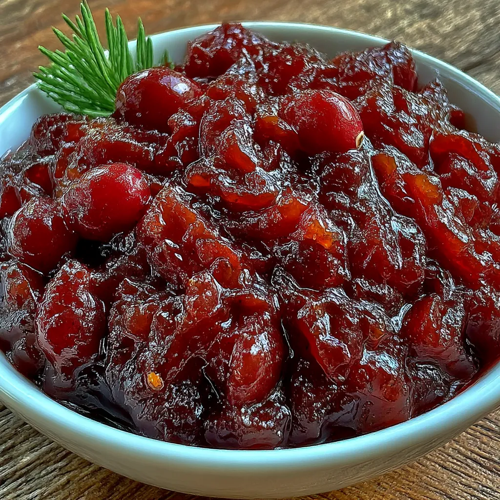 Tasty Christmas Cranberry Sauce