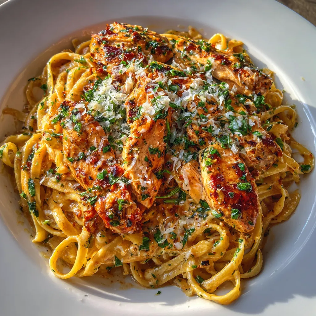 Cowboy Butter Chicken Linguine