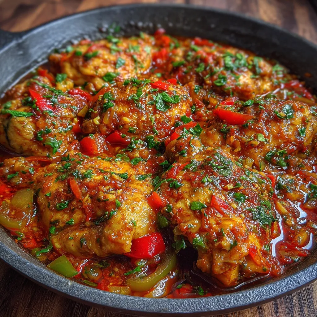 Spicy Nigerian Chicken Stew