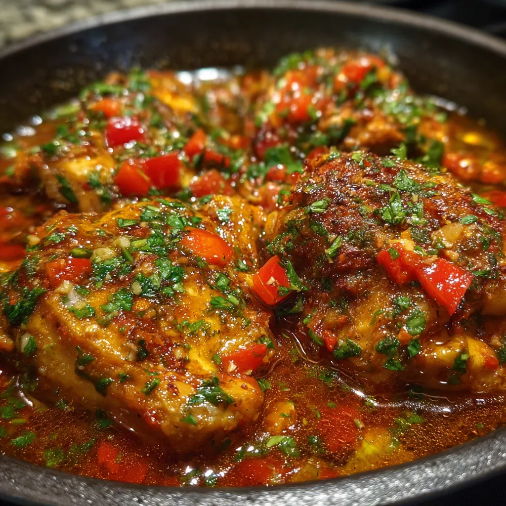 Spicy Nigerian Chicken Stew