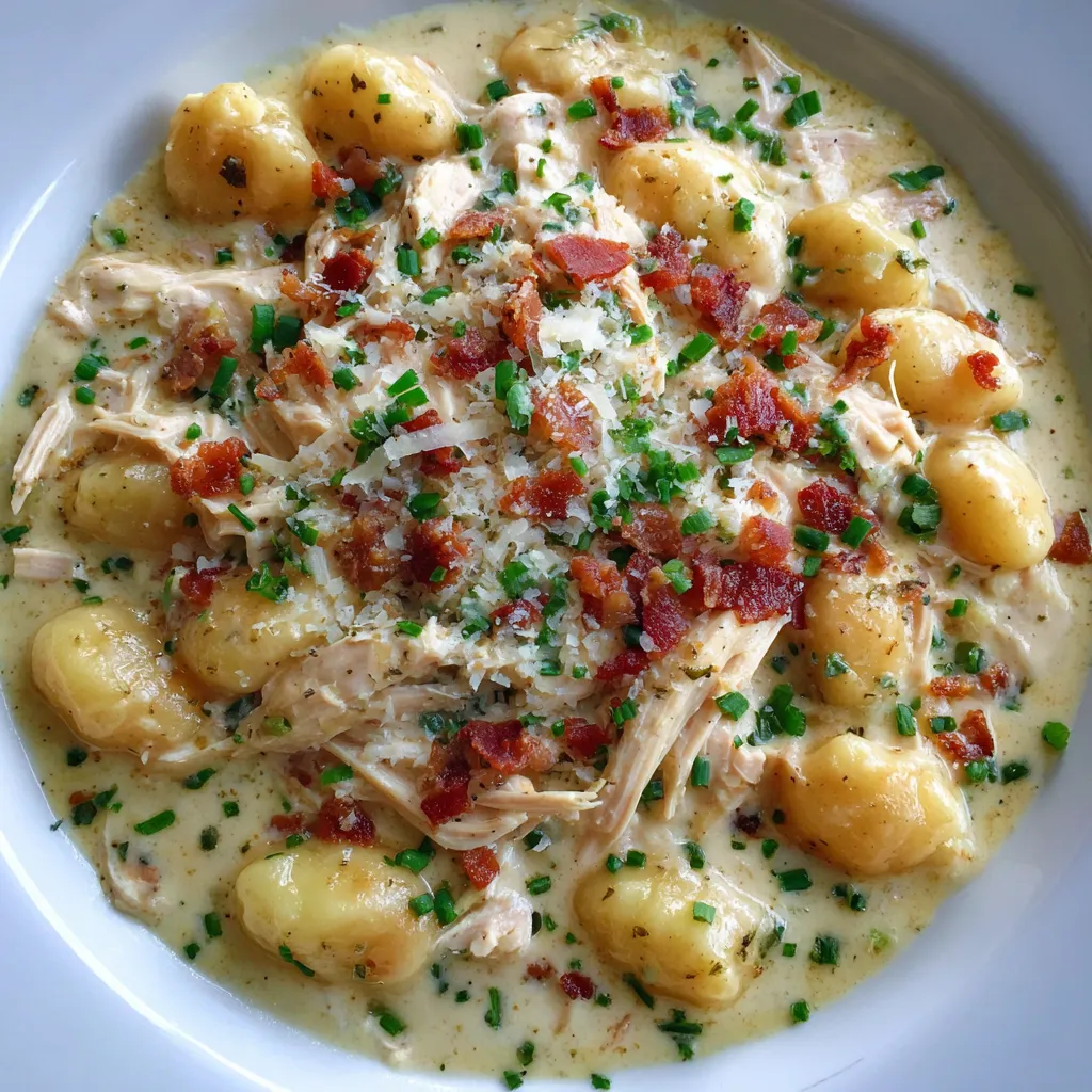 Crack Chicken Gnocchi