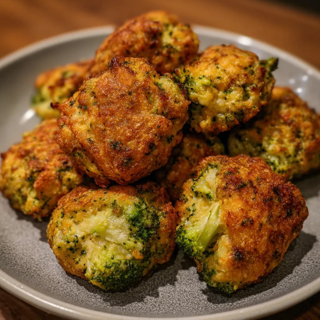 Broccoli Cheddar Poppers