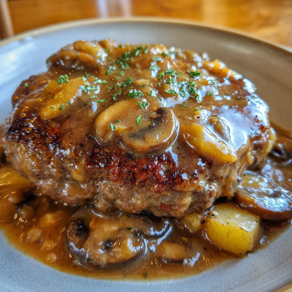 Amish Hamburger Steak Bake