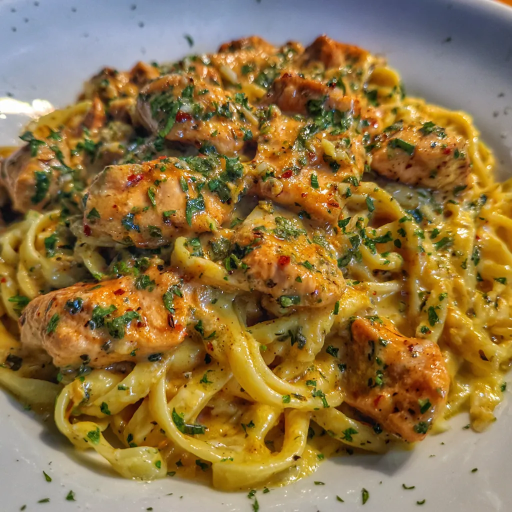 Cowboy Butter Chicken Linguine