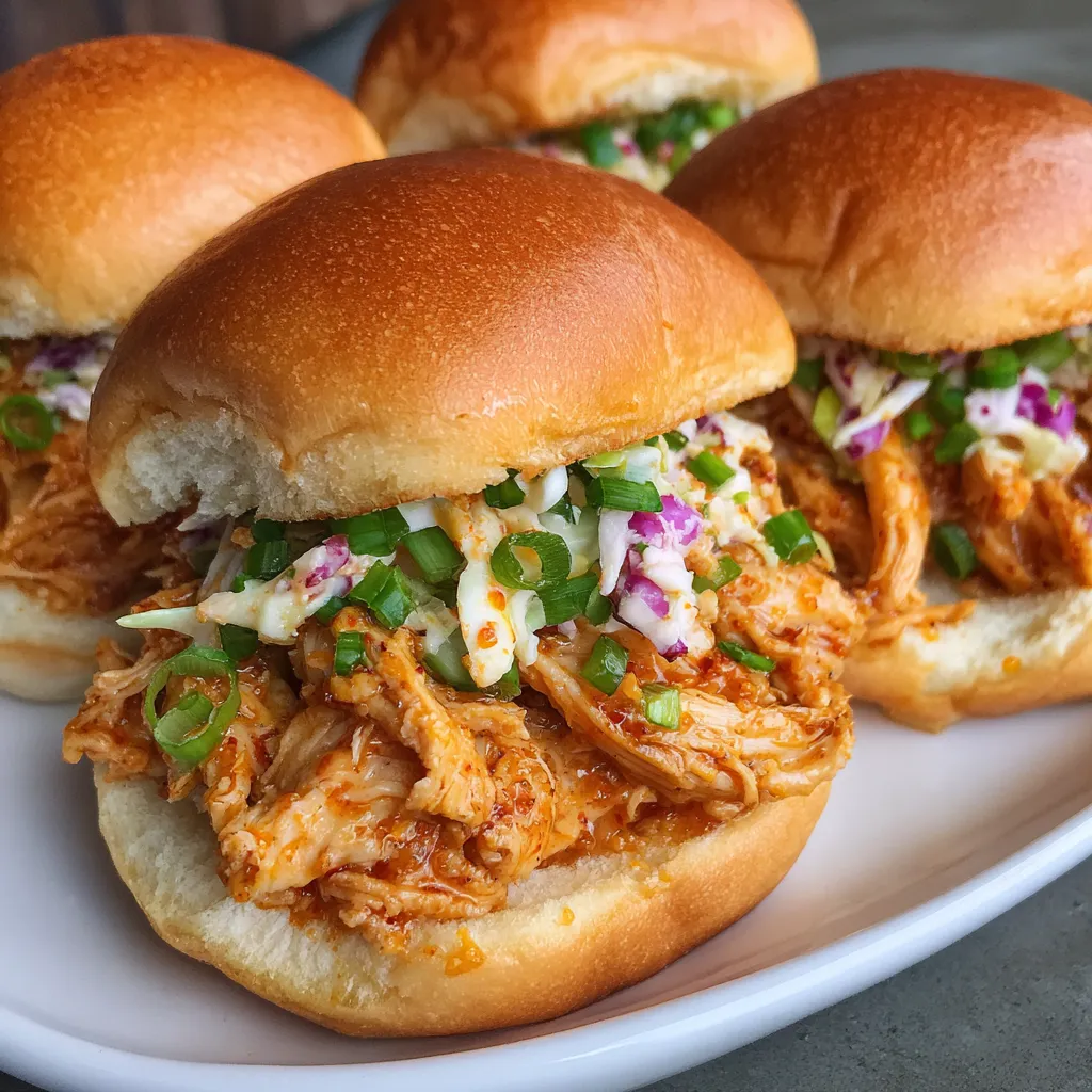 Bang Bang Chicken Sliders