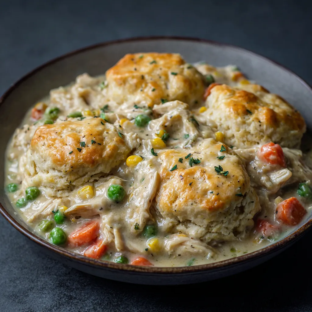 Crockpot Chicken Pot Pie
