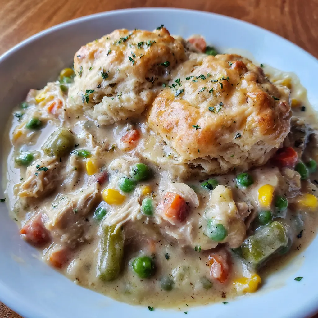 Crockpot Chicken Pot Pie