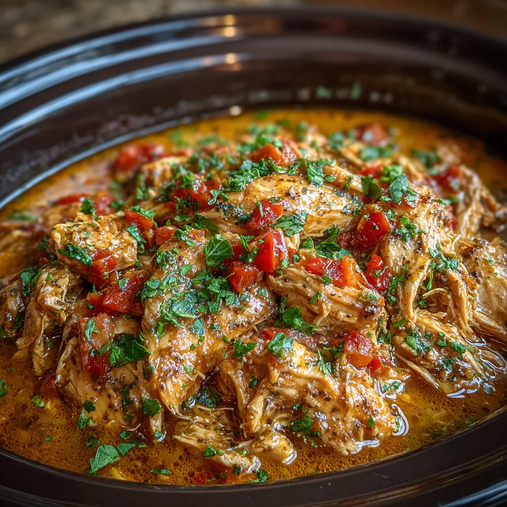 Easy Crockpot Chicken and Gravy
