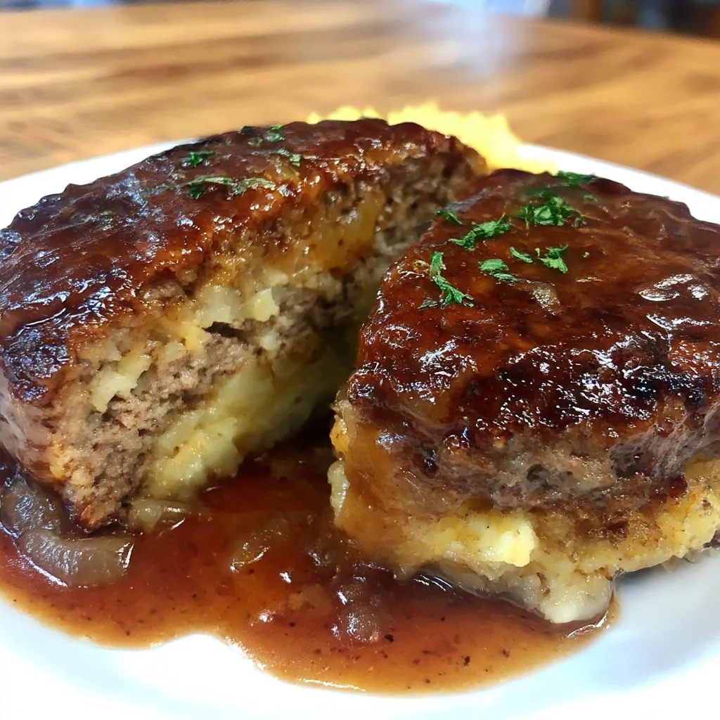 Amish Hamburger Steak Bake