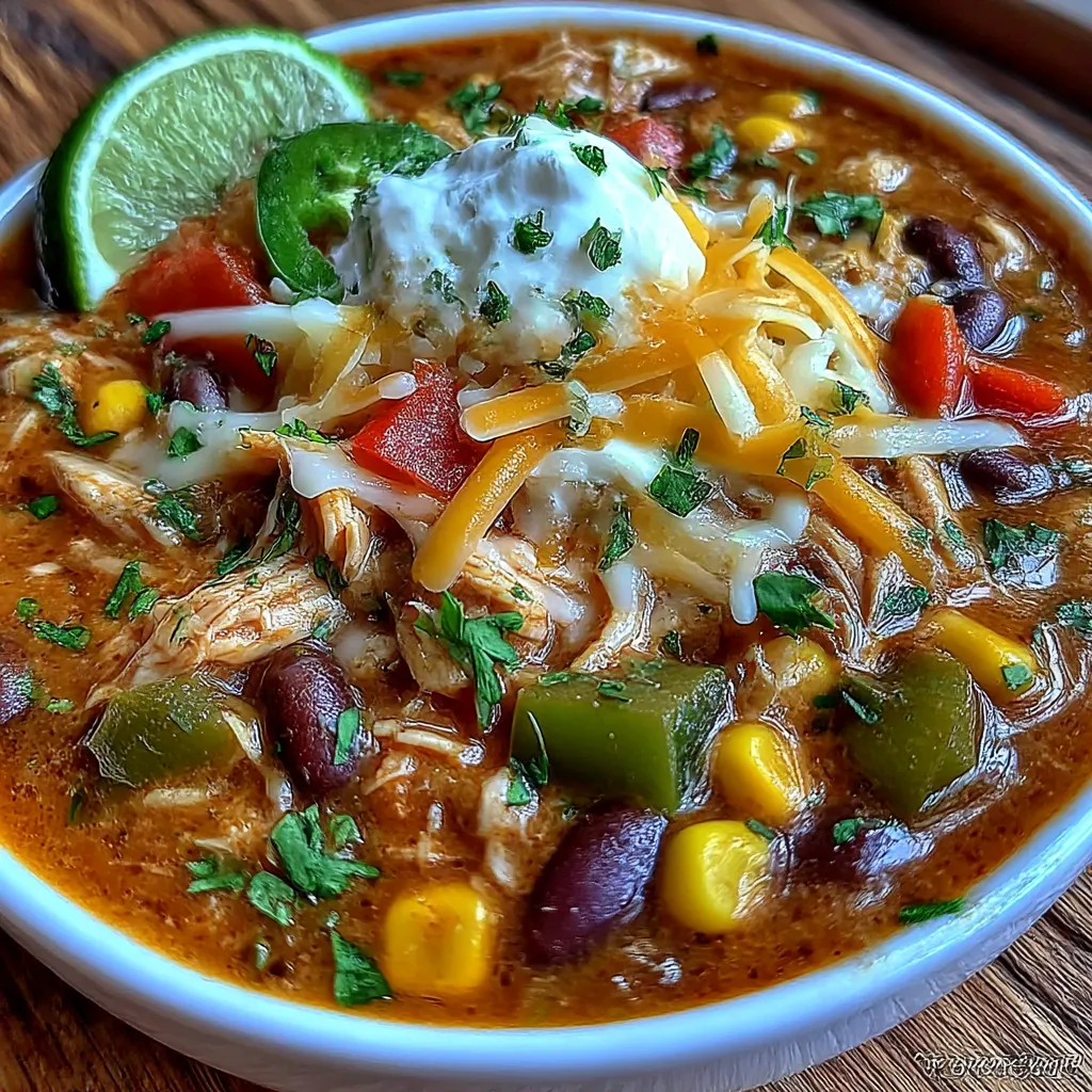 Chicken Enchilada Soup