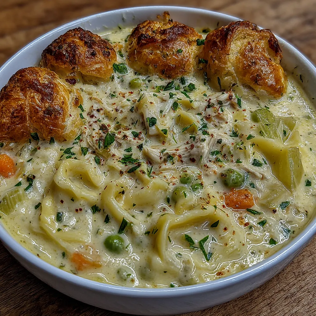 Chicken Pot Pie Soup