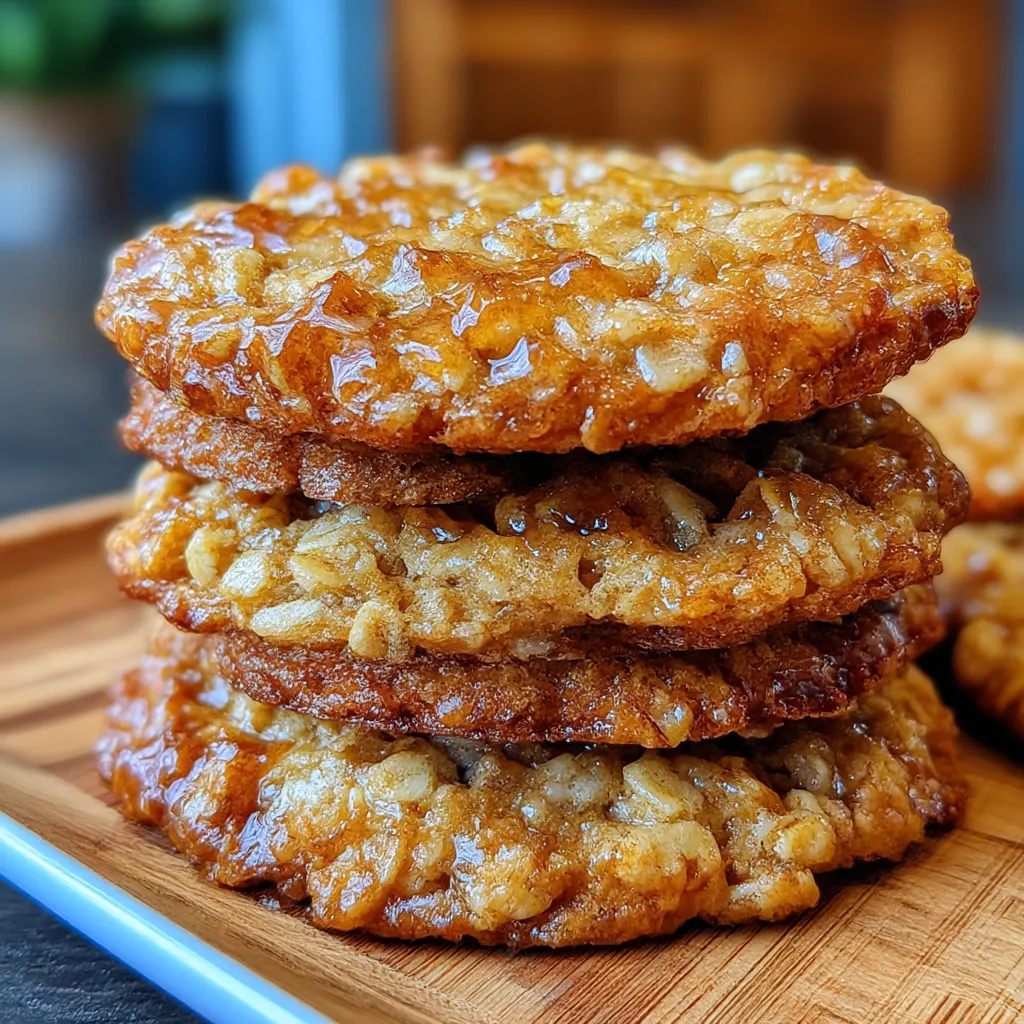 Delicious Honey Oatmeal Cookies