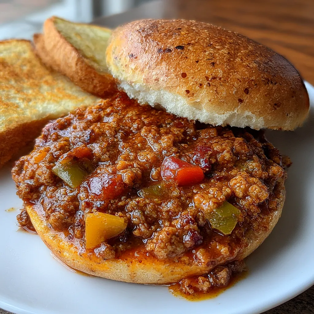 Easy Cajun Chicken Sloppy Joes