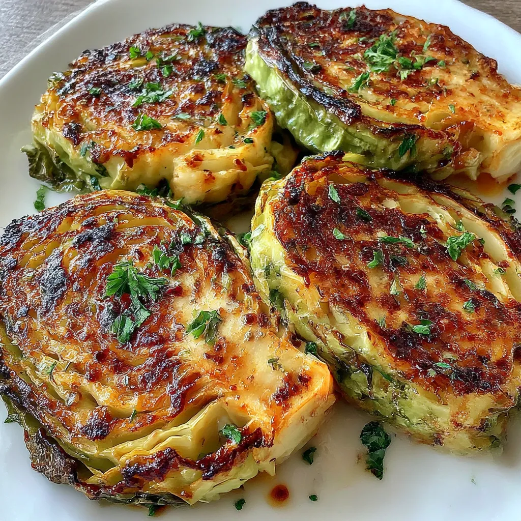 Easy Roasted Cabbage Steaks