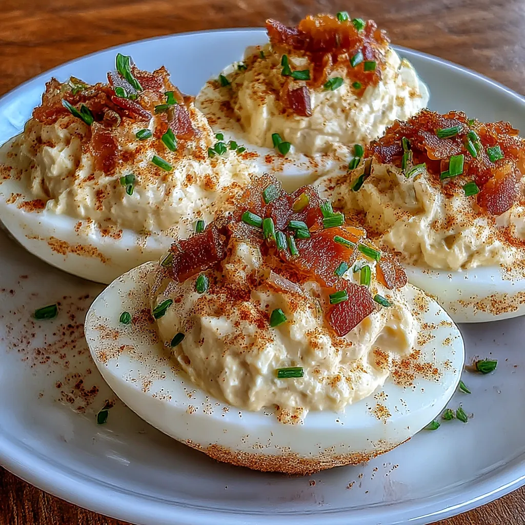 Irresistible Million Dollar Deviled Eggs