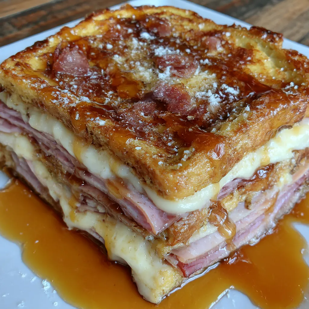 Monte Cristo Breakfast Casserole