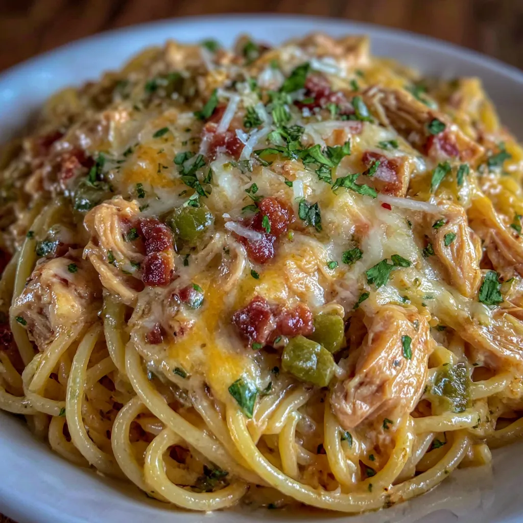 Monterey Chicken Spaghetti