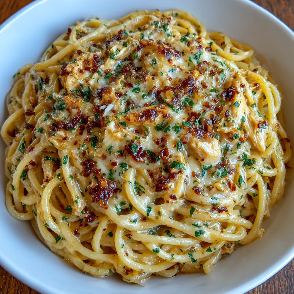 Monterey Chicken Spaghetti
