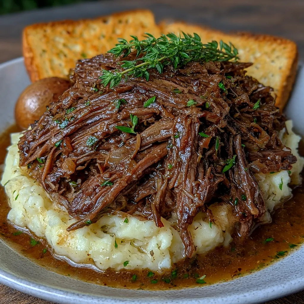 Slow Cooker Beef Manhattan