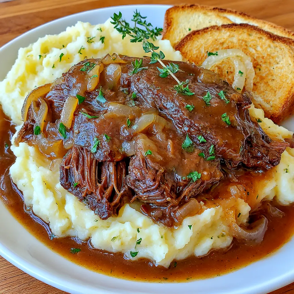 Slow Cooker Beef Manhattan