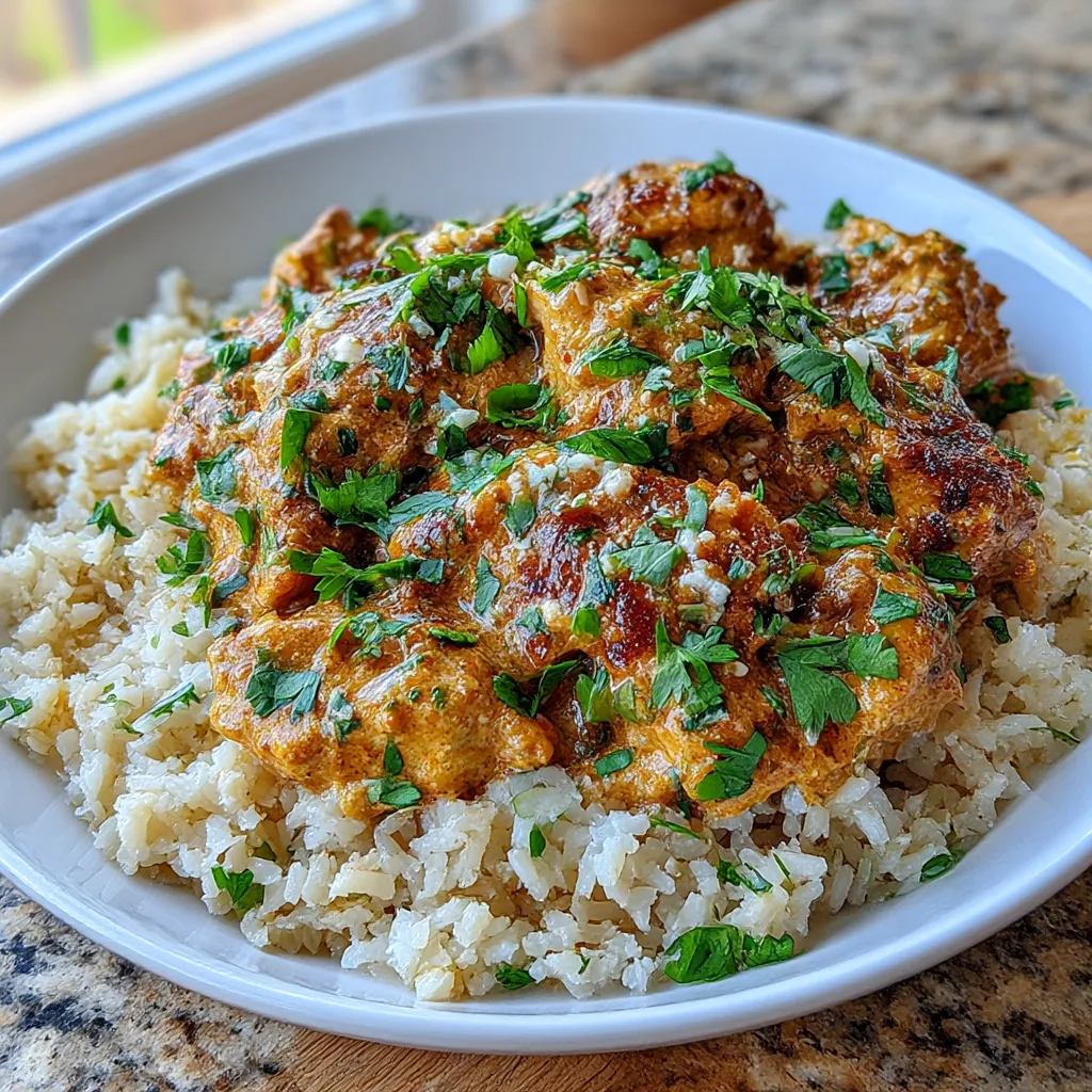 Slow Cooker Butter Chicken