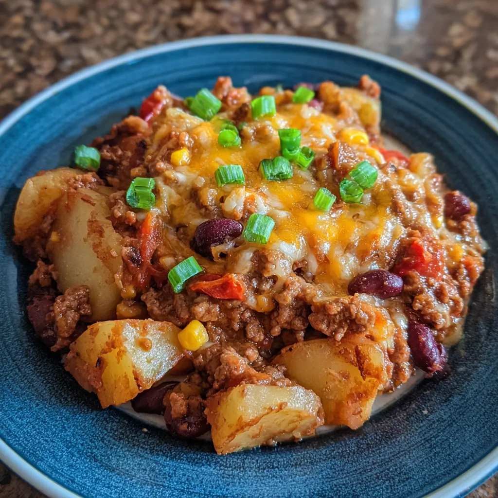 Slow Cooker Cowboy Casserole