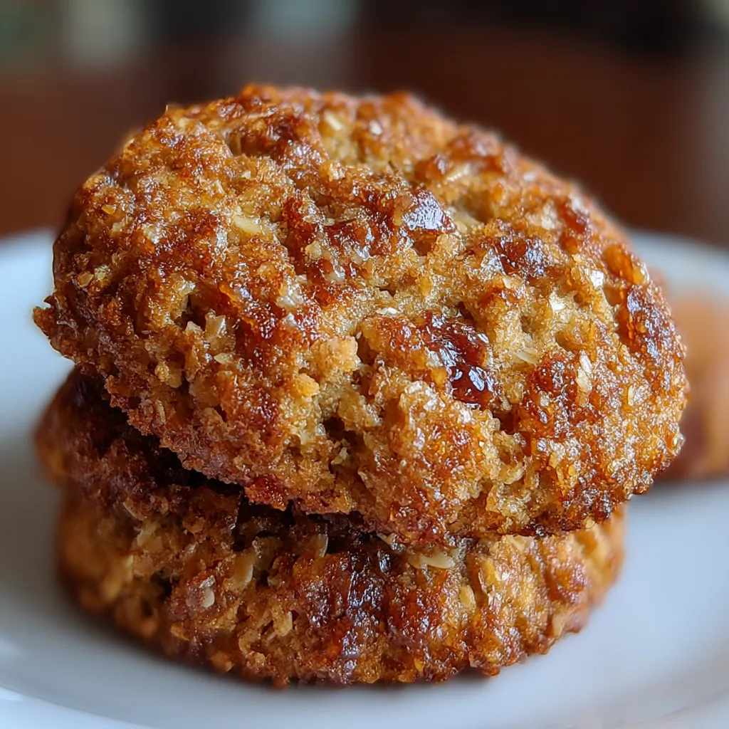 Sugar Free Oatmeal Cookies with Almond Flour