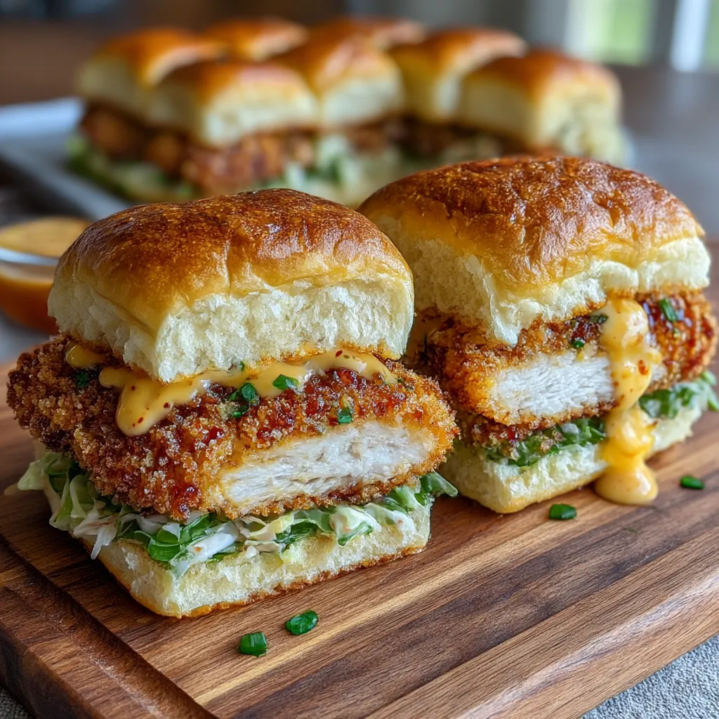 Bang Bang Chicken Sliders