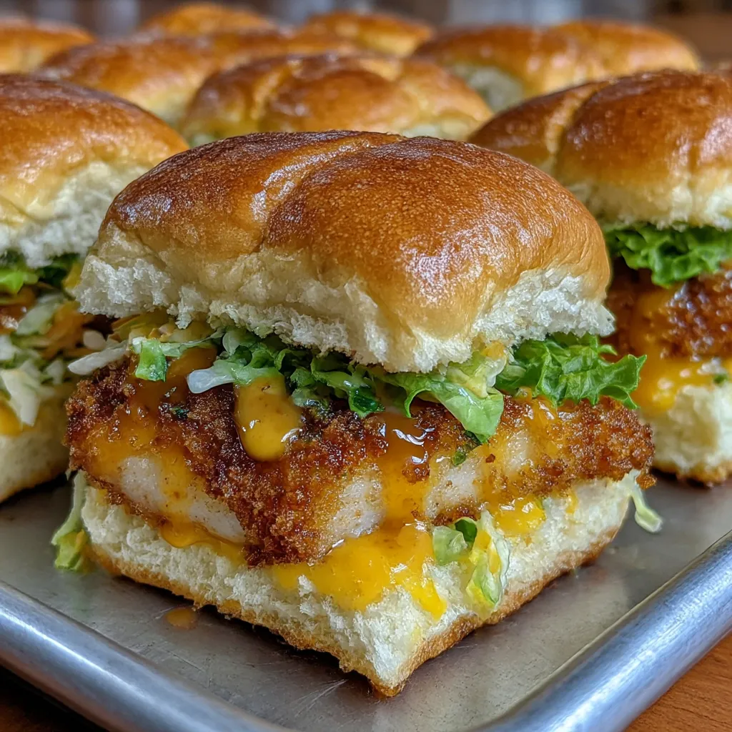 Bang Bang Chicken Sliders