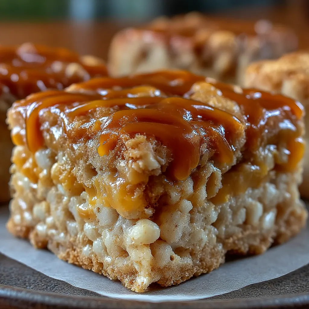 Biscoff Rice Krispie Treats