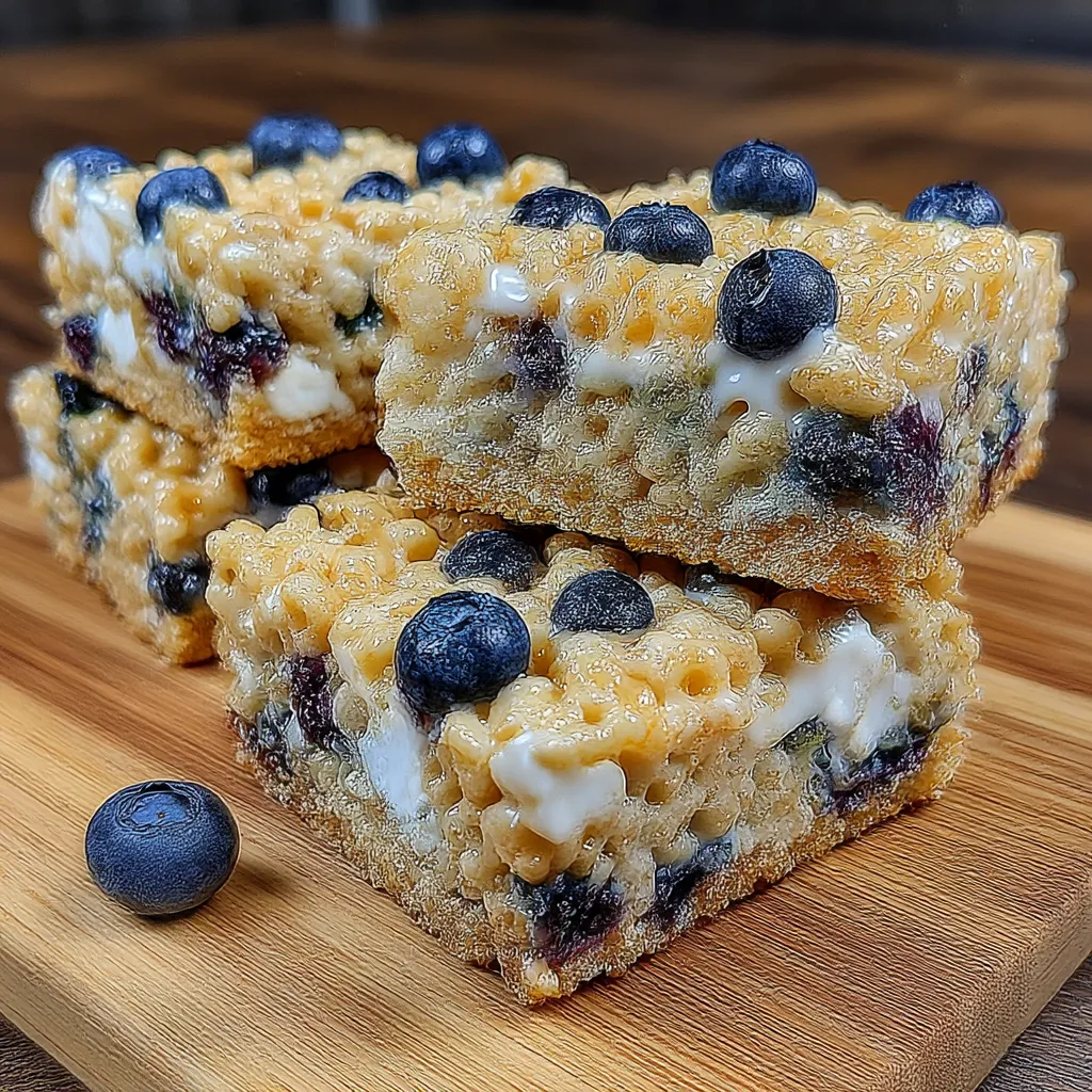 Blueberry Rice Krispies