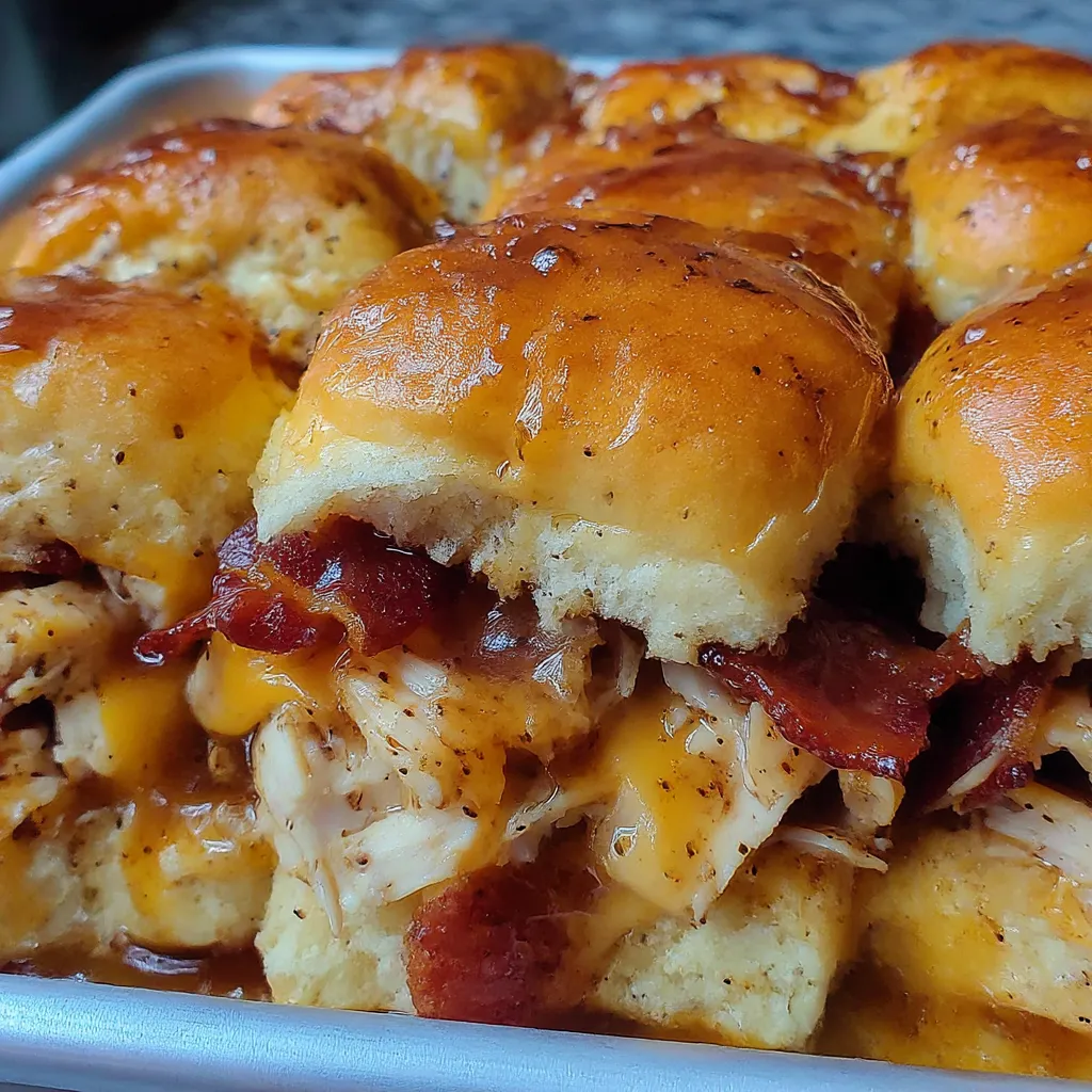 Buffalo Chicken Sliders
