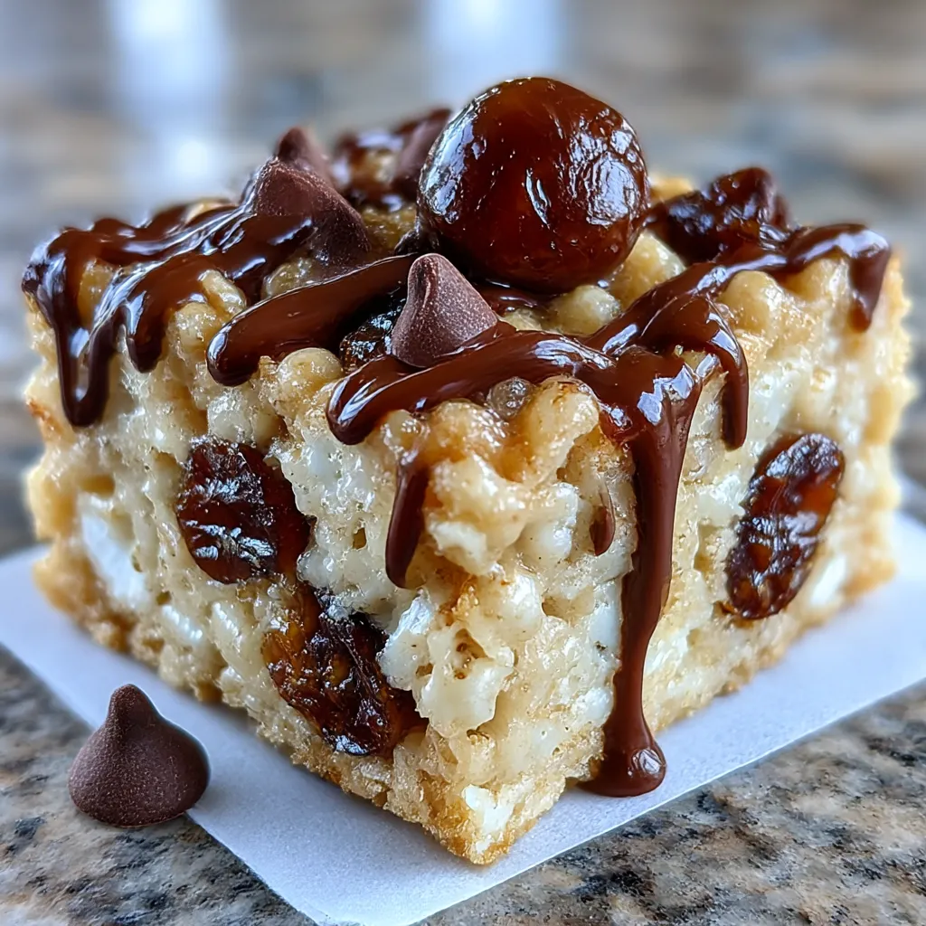 Cherry Rice Krispie Treats