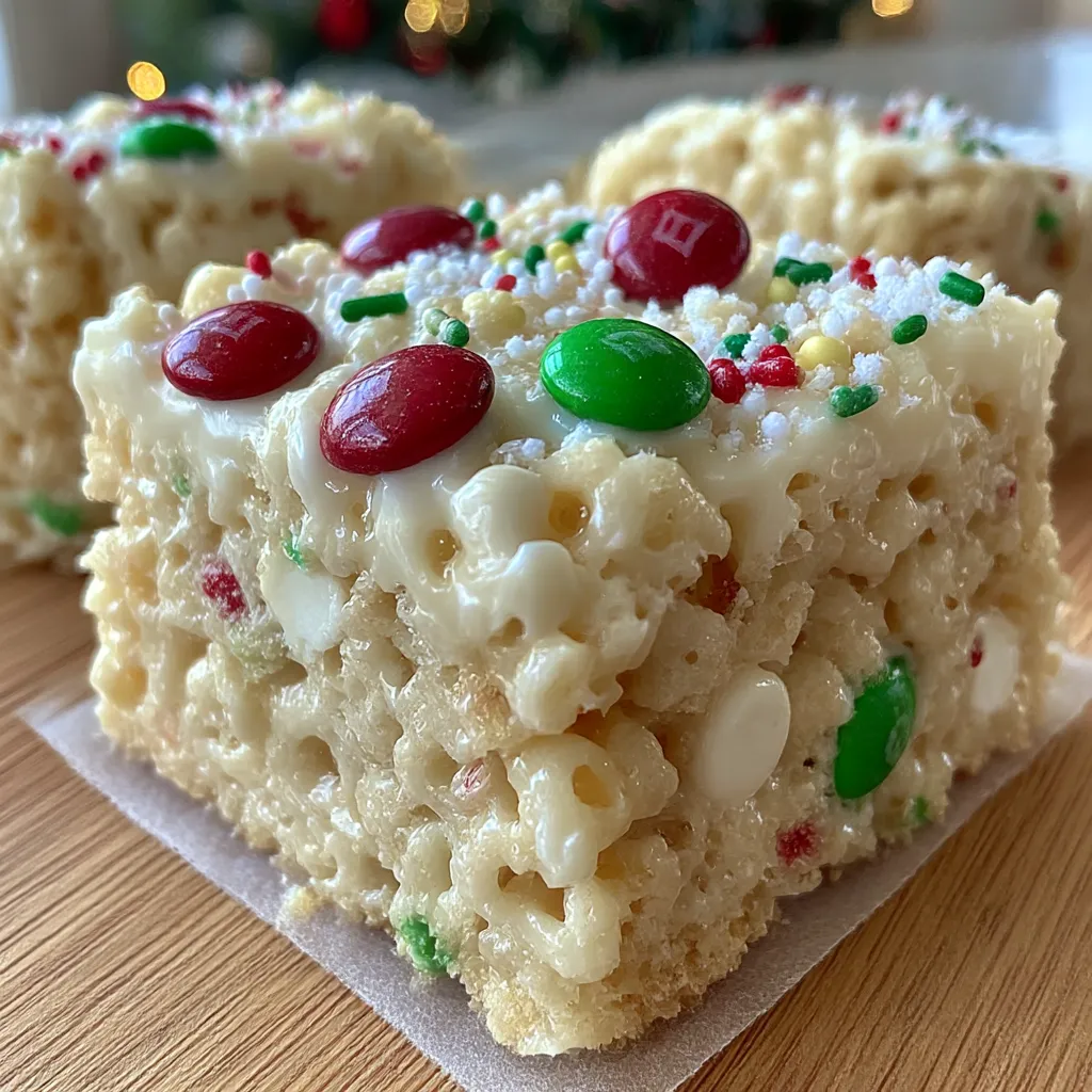 Christmas Rice Krispie Treats
