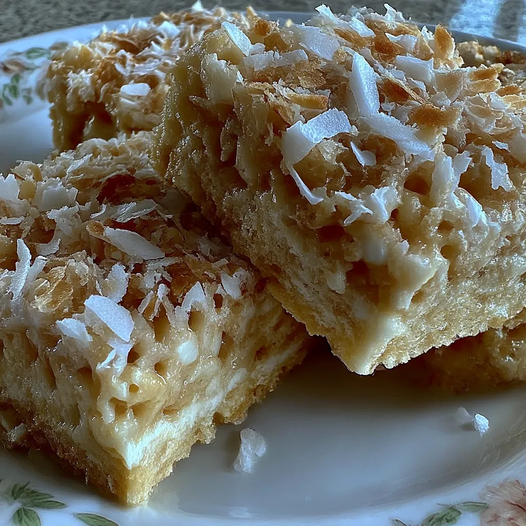 Coconut Lover’s Rice Krispy Treats