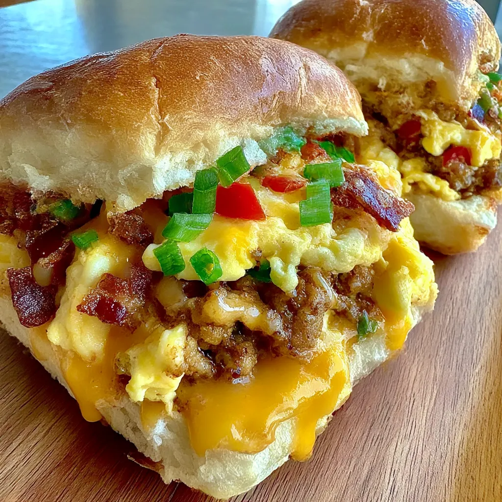 Cowboy Breakfast Sliders