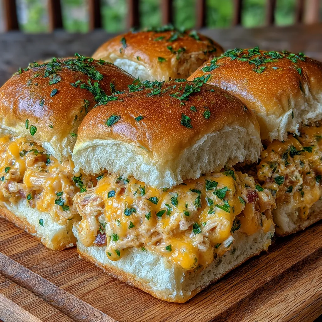 Crack Chicken Sliders