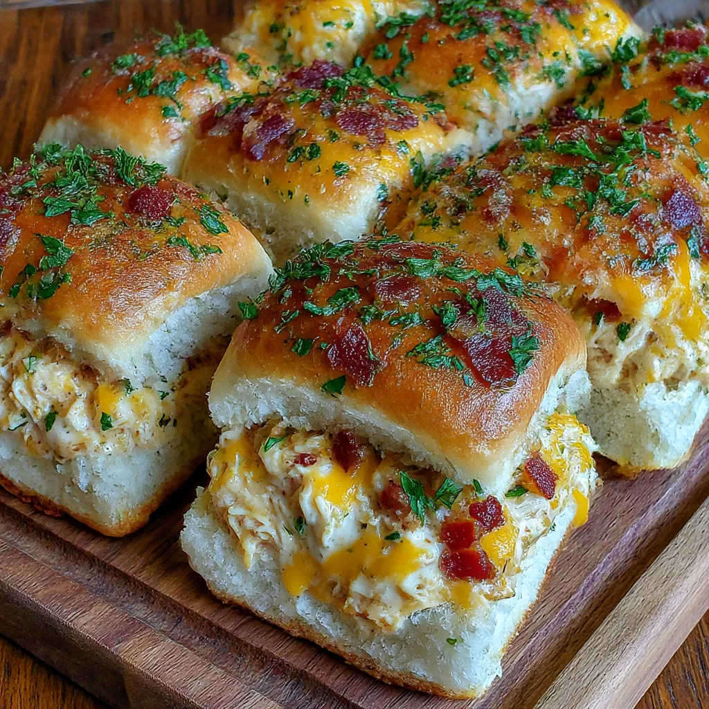 Crack Chicken Sliders