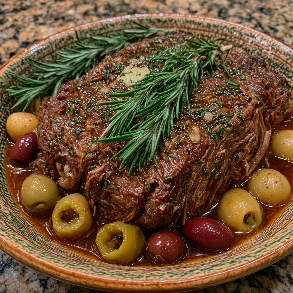 Crockpot Mississippi Pot Roast