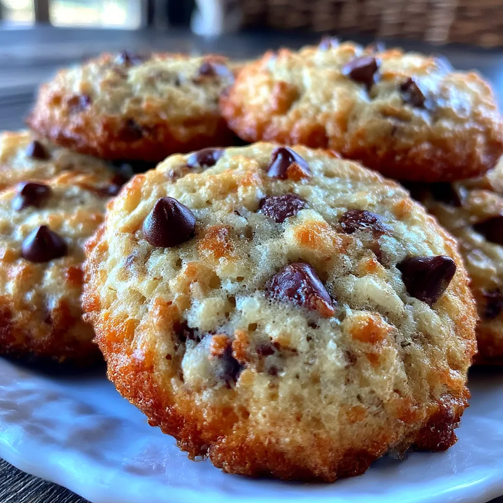 Crunchy Chocolate Chip Rice Krispie Cookies