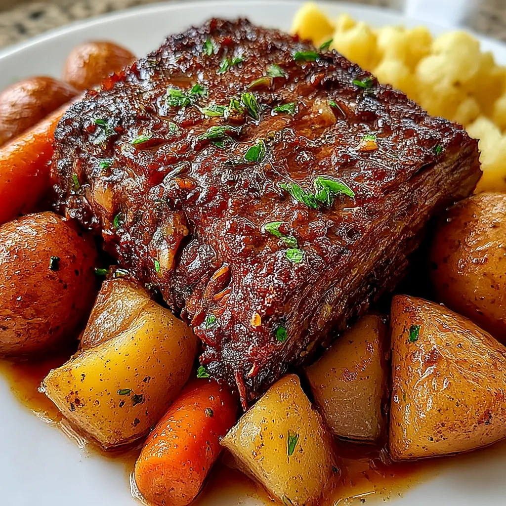 Gordon Ramsay–Inspired Pot Roast Slow Cooker Recipe