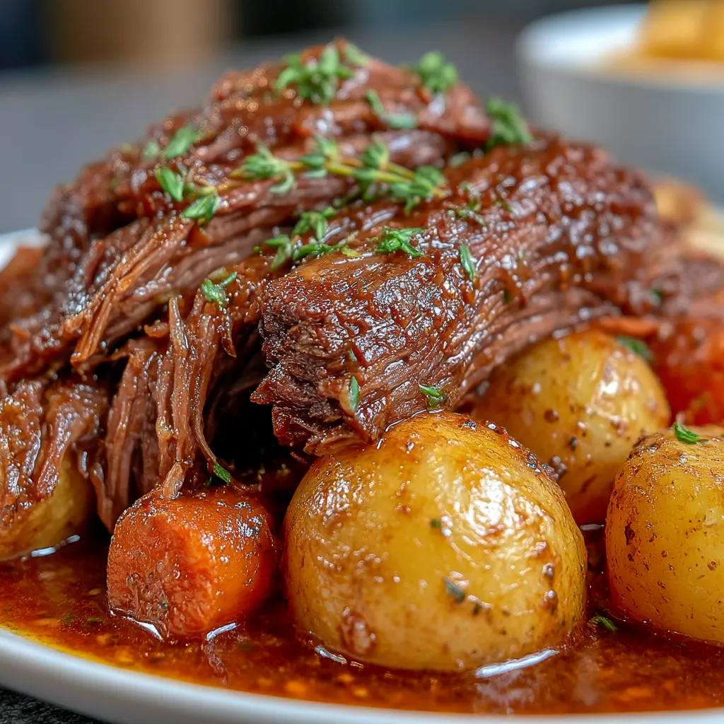 Gordon Ramsay–Inspired Pot Roast Slow Cooker Recipe