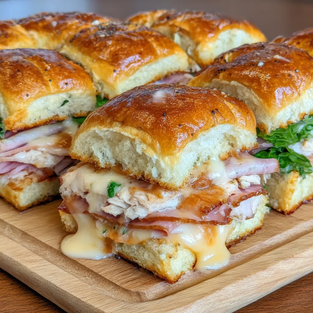 Ham and Cheese Sliders