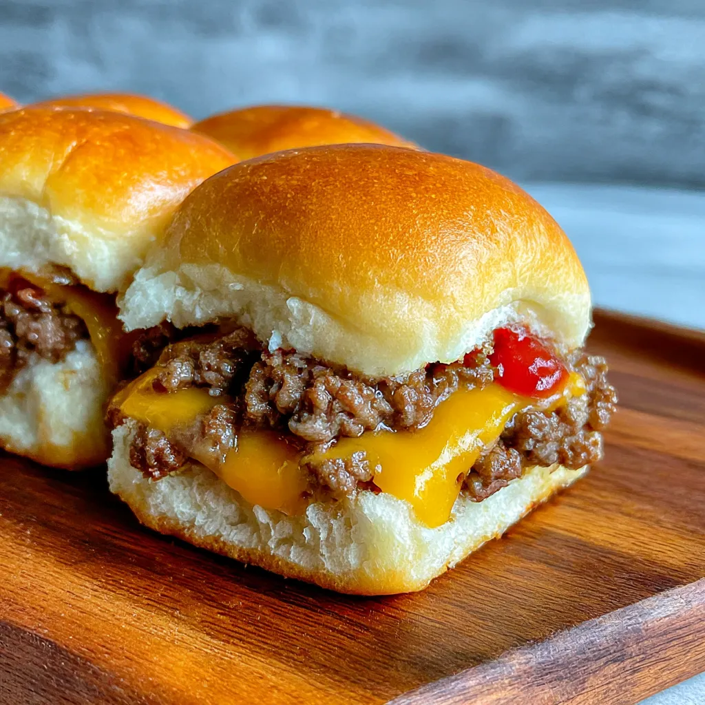 Kid-Friendly Cheeseburger Sliders