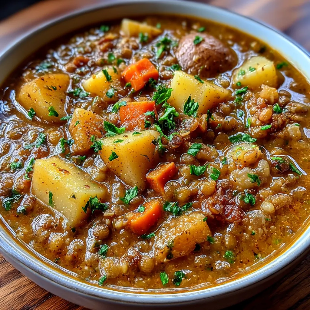 Lentil Potato Soup