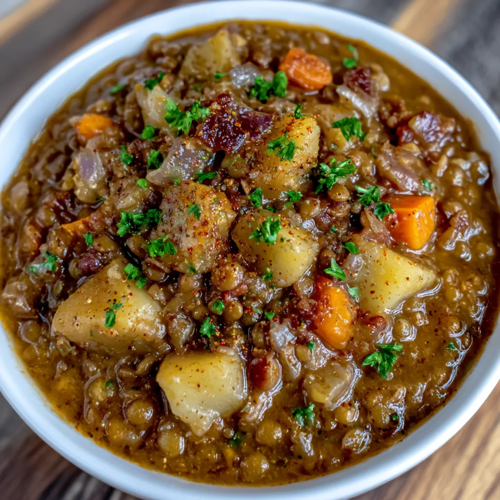 Lentil Potato Soup